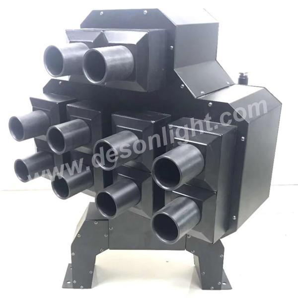 10 heads co2 air column guns machine 10 heads co2 air column guns machine
