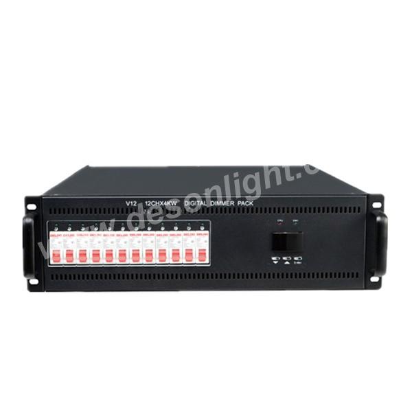 12CH 4KW digital dimmer electrical power pack