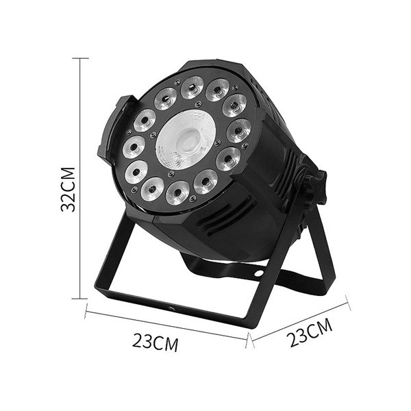 12X10W RGBW 4IN1+ 1X80W COB Led Par event light
