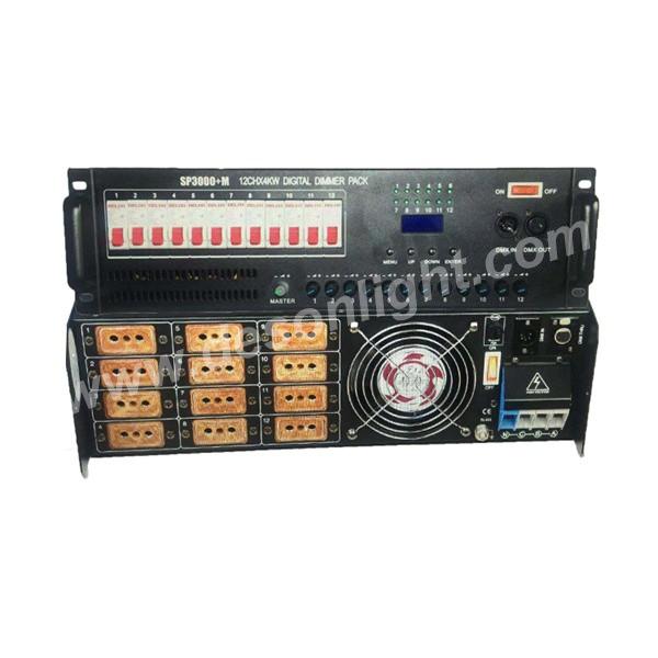 12CH 3KW digital silicon Dimmer Pack Box