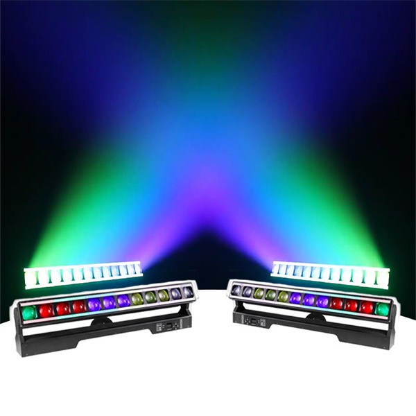 12x40W Beam RGBW Zoom Wash Disco Moving Beam Bar Pixel Light