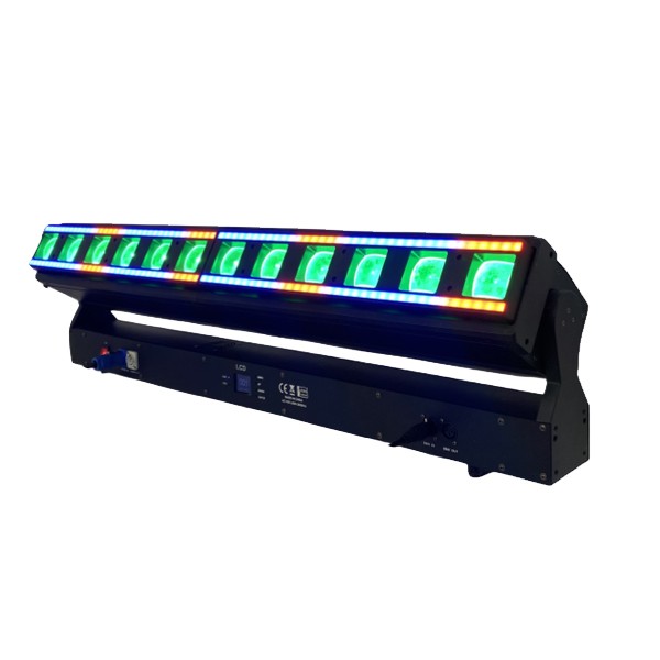 12x40W Zoom matrix with Auxiliary LED Moving Light