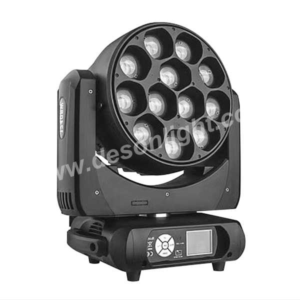 12x40w Zoom LED CABEZAS MÓVILES