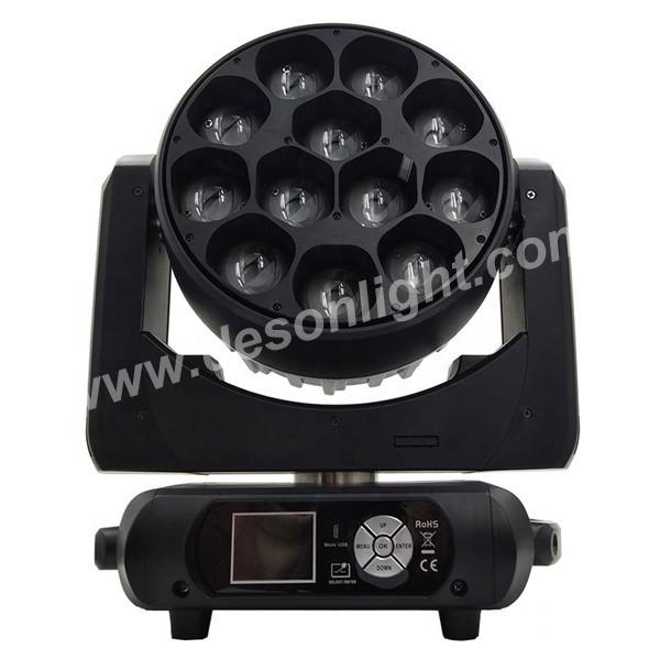 12x40w Zoom LED CABEZAS MÓVILES