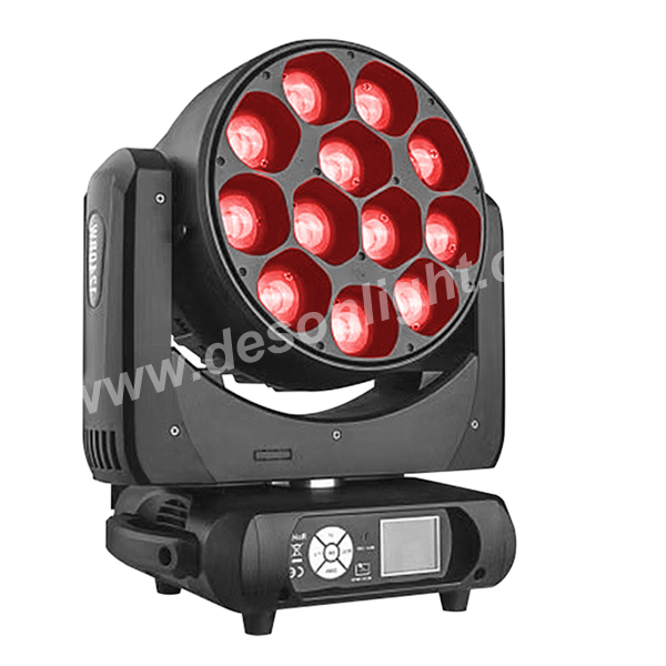 12x40w Zoom LED CABEZAS MÓVILES