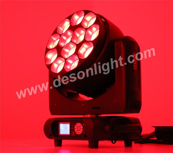 12x40w Zoom LED CABEZAS MÓVILES