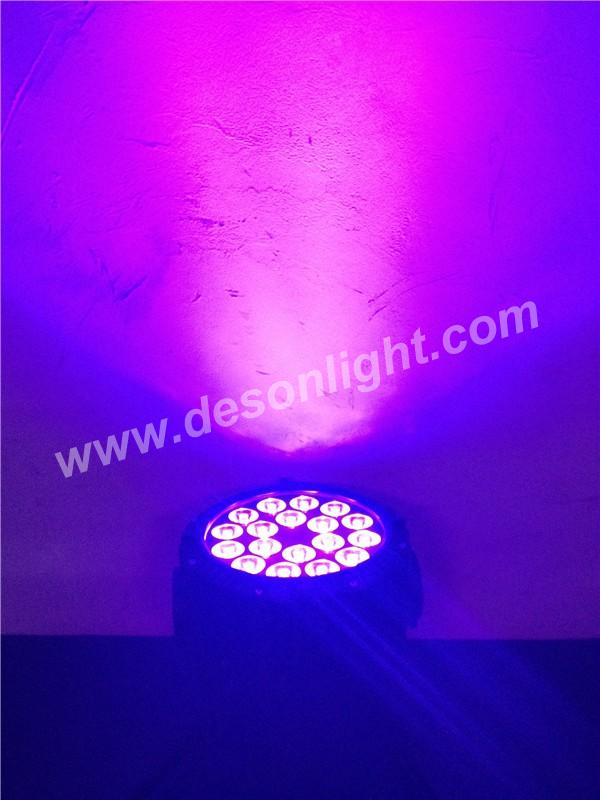 18x5in1 RGBWA led par Stage Light