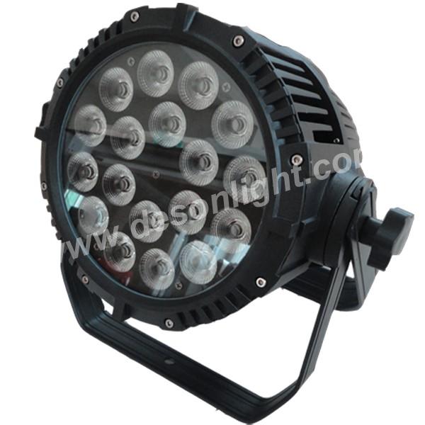 18x6in1 RGBWA UV LED ip65 outdoor  par