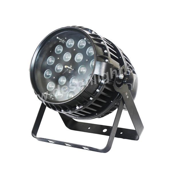 18x10w RGBW waterproof focusing PAR
