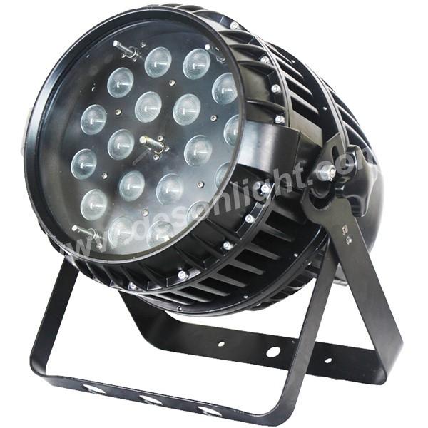 18x10w RGBW waterproof focusing PAR