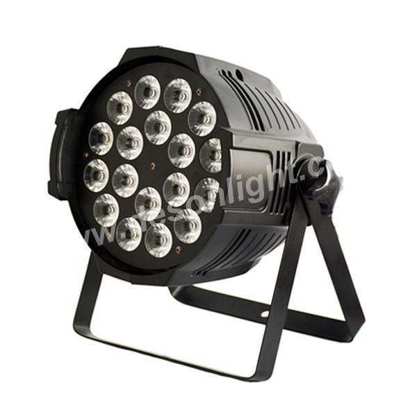 18x15W RGBWA 5in1 LEDs par can