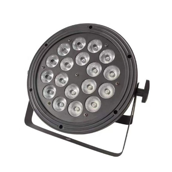 18x4in1 led plastical flat stage light par 