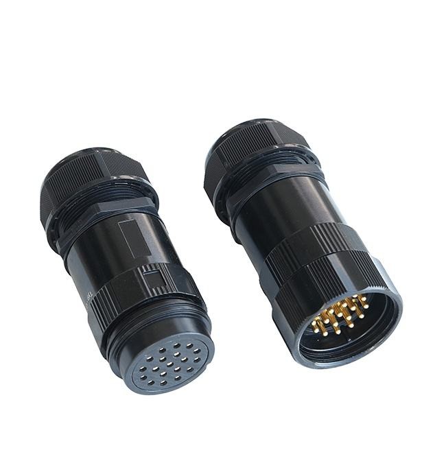 19pin  socapex power extension connector plug