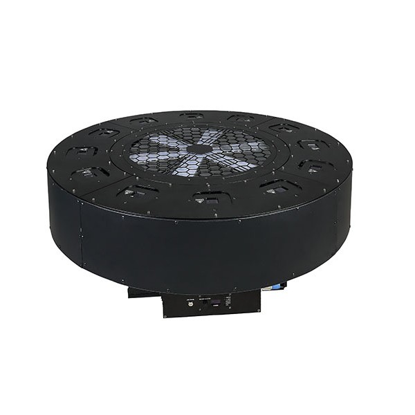 24W / 36W 12heads circle laser RGB Full color with Fan matrix light