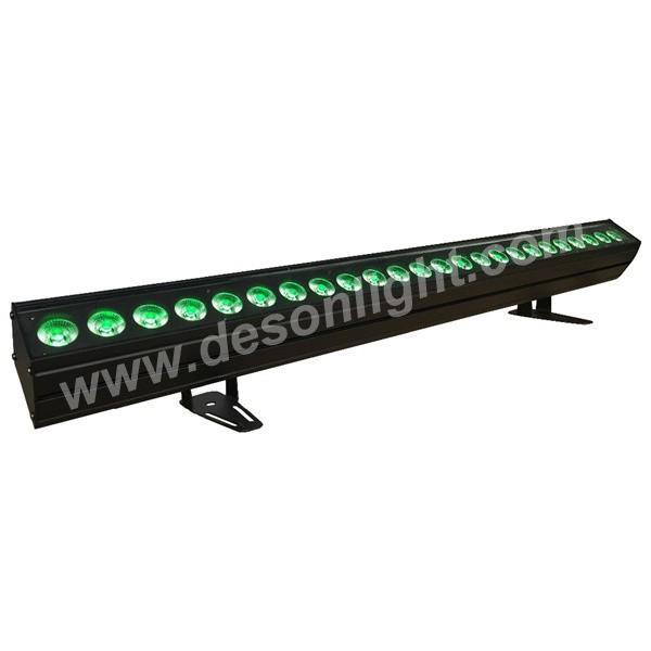 24x15W RGBWA+UV 6in1 LED Bar wall washer