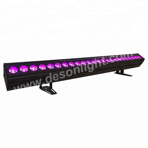 24x15W RGBWA+UV 6in1 LED Bar wall washer