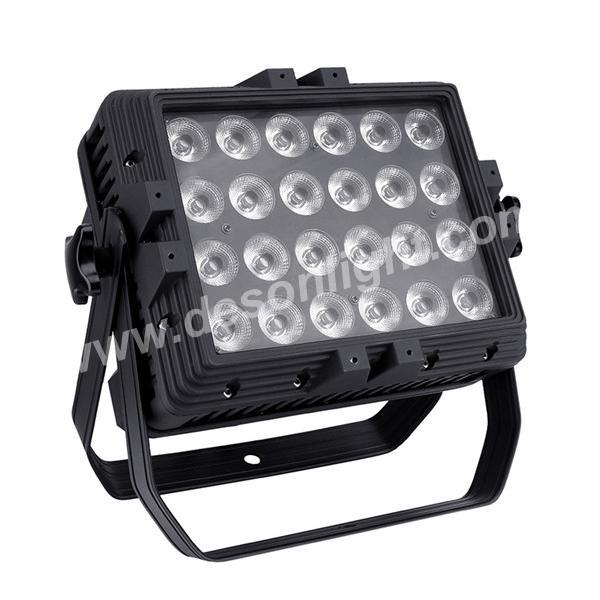 24pcs RGBWA UV Waterproof led par