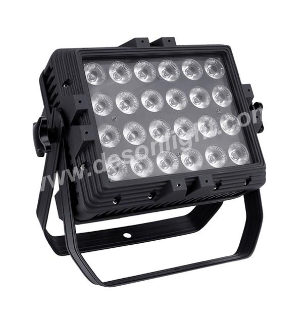 24pcs RGBWA UV Waterproof led par