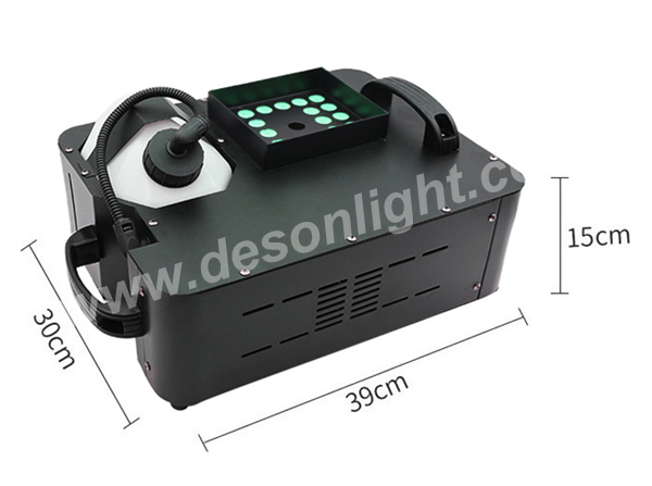 24x3in1 LED DMX VertiFog CO2 FX machine