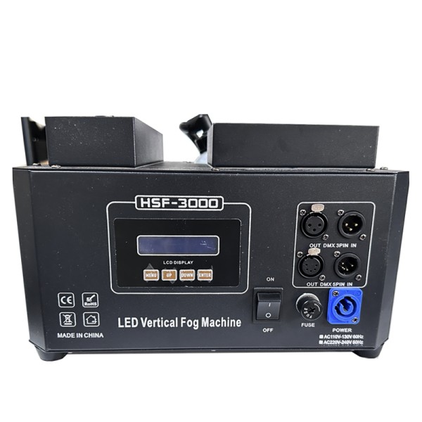 3KW LED vertical Spray Smoke Fog Stage Effect machine 