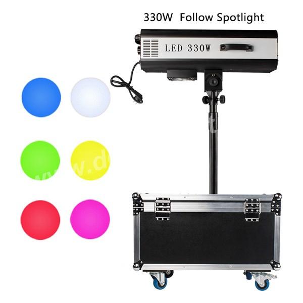 330W Fresnel LED Follow Spot Light Tracker