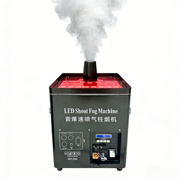 3500W RGB Vertical Sonic Boom LED Air Column Fog Machines