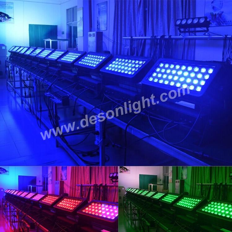 36pcs RGBW 4IN1 LED City color washer 
