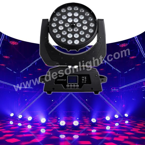 36x4in1 zoom Impact wash RGBW Flash LED