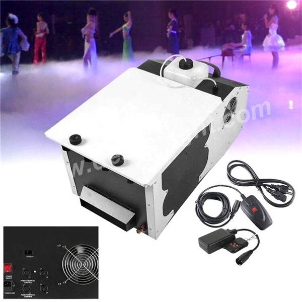 3KW Dmx Low Smoke Laying Dry Ice Effect Ground Fog Machine