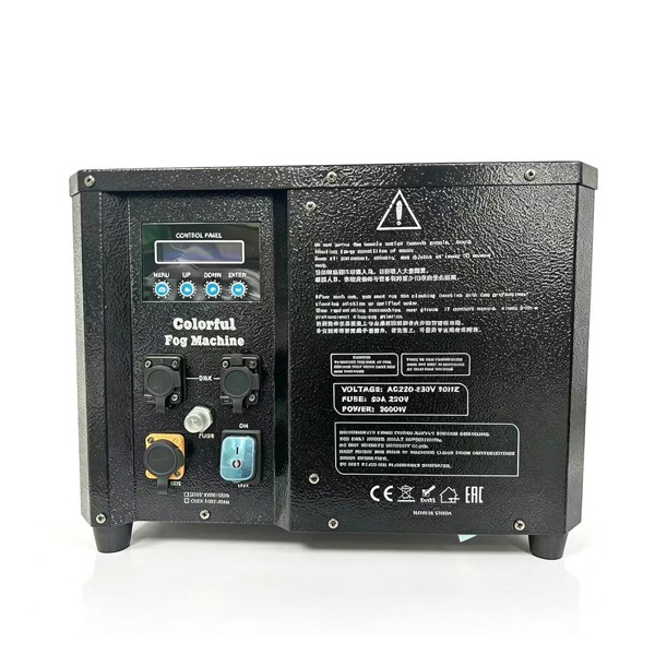 3KW rainproof air column colorful fog machine