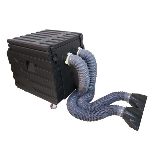 4000W Rainproof Dual-Tube Water Mist Low Lying Water Fog Machine