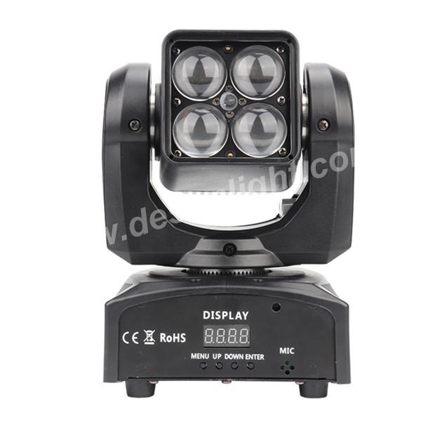 4PCS*10W Zoom Wash RGBW Moving Head