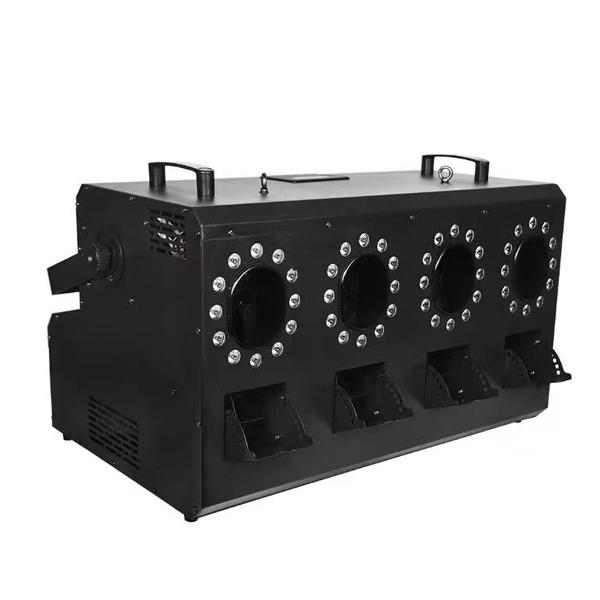 4heads RGB LED smoke Bubble Fog Machine  4heads RGB LED smoke Bubble Fog Machine