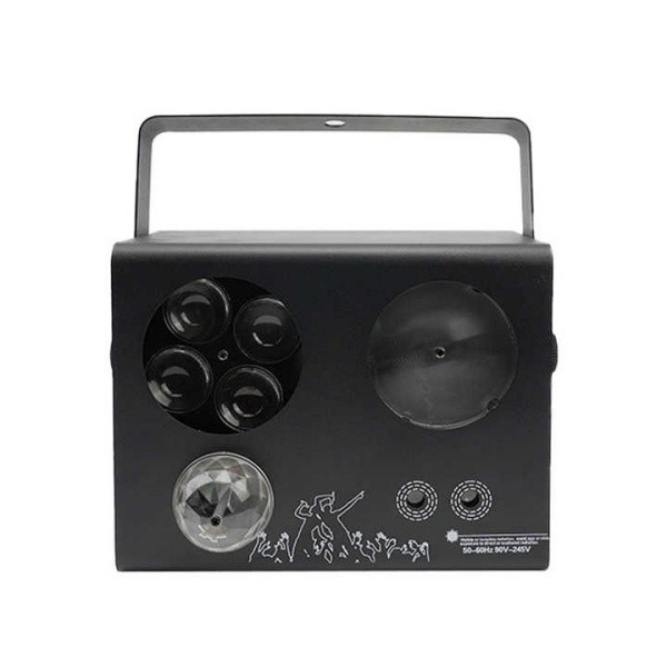 4in1 LED RGBW Disco Ball 30W 10pcs 3 Beams Laser Light 