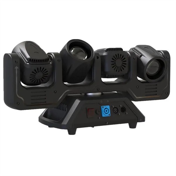 4x40W Four Heads RGBW 4in1 Led Moving Head Halo Beam Light 