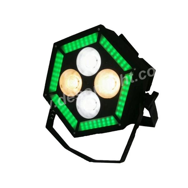 4x50W Hexagonal Auxiliary Par lights