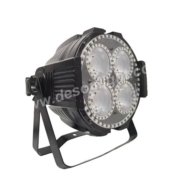 4x50W RGB DMX COB Par auxiliary lights