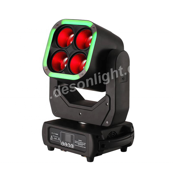 4x60w DJ led zoom wash moving head beam