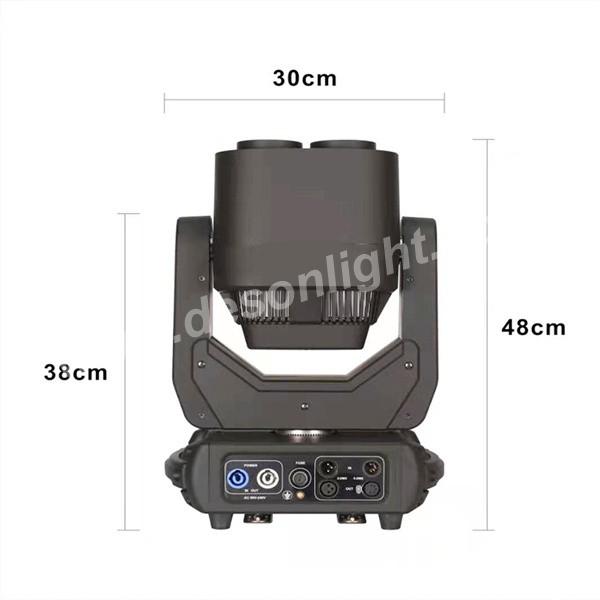 4x60w DJ led zoom wash moving head beam