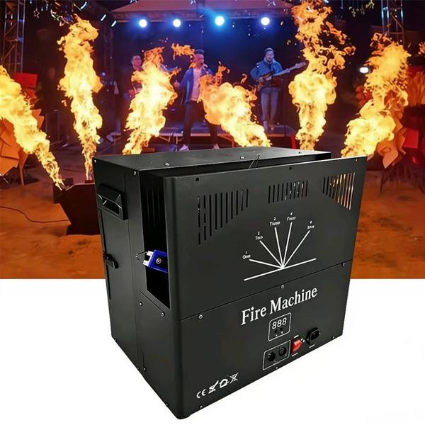 5 heads Five Ways fire flame machine Stage Effect 