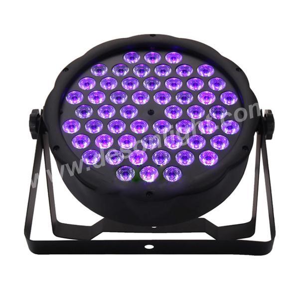 54pcs purple plastic LED flat par lights 54pcs purple plastic LED flat par lights