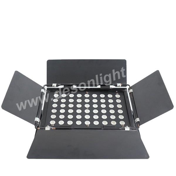 54x3W RGBW with barn-doors led panel light 