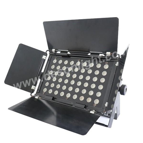 54x3W RGBW with barn-doors led panel light 