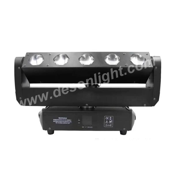5x40W moving head beam light with base