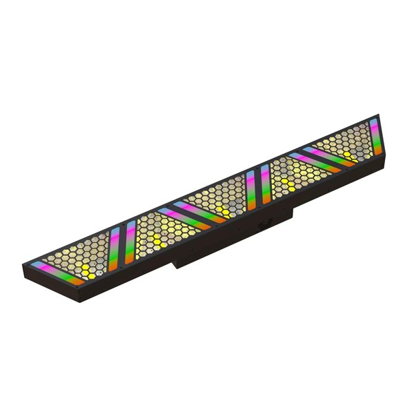 5x60w COB RGB 3 in1 Strips LED retro light