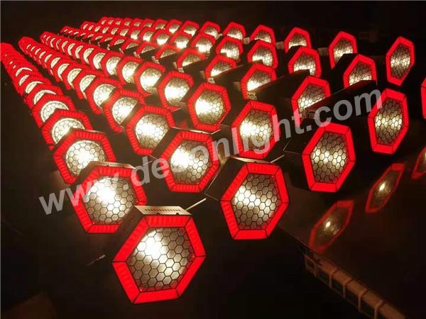 6-Line hexa LED RGB pixel retro light