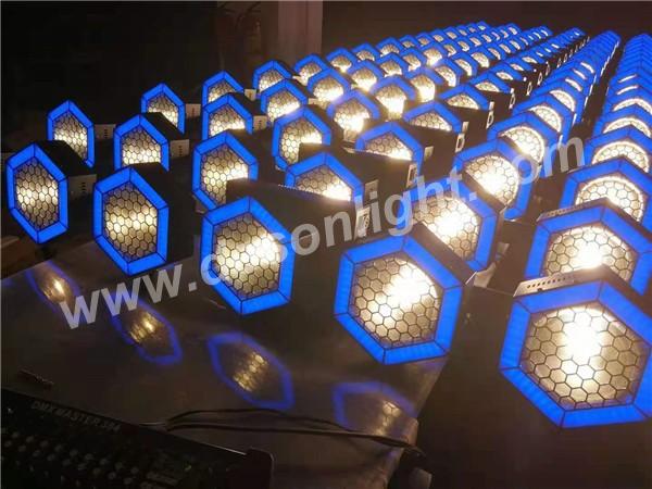 6-Line hexa LED RGB pixel retro light