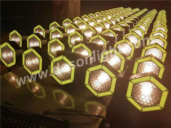 6-Line hexa LED RGB pixel retro light