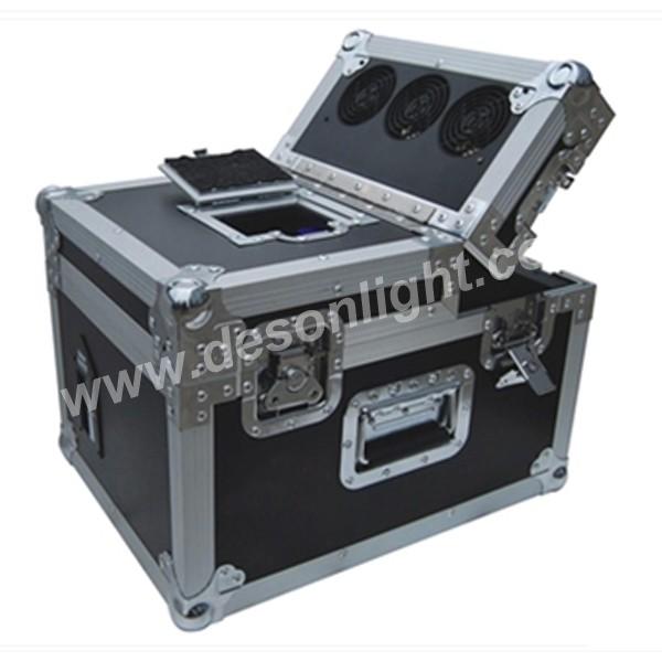 600w dual hazer machine fog smoke machine DMX512 with Flight case