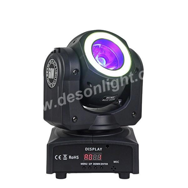 60W RGBW Mini led moving head beam